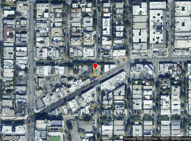  8428 Melrose Pl, West Hollywood, CA Parcel Map