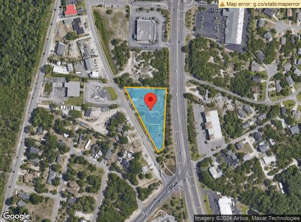  1300 Bridge Barrier Rd, Carolina Beach, NC Parcel Map