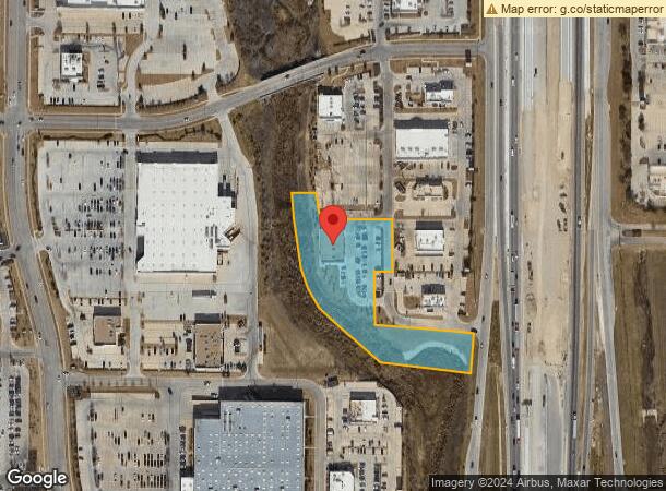  9025 North Fwy, Fort Worth, TX Parcel Map