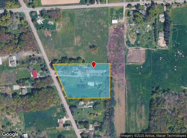 6153 S Abbott Rd, Orchard Park, NY Parcel Map