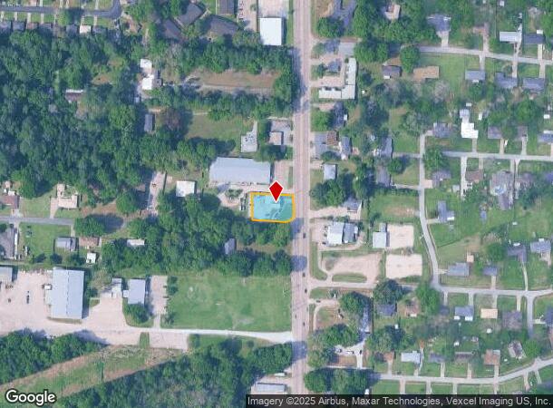 3401 Moss St, Lafayette, LA Parcel Map