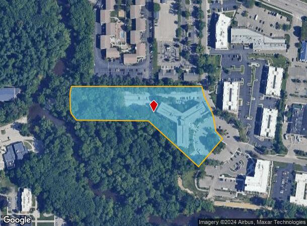  2900 Northwind Dr, East Lansing, MI Parcel Map