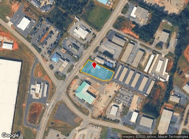 1704 Pearman Dairy Rd, Anderson, SC Parcel Map