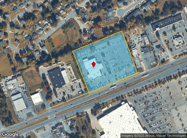 1147 E Pulaski Hwy, Elkton, MD Parcel Map