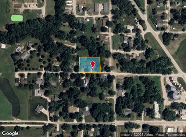  414 W Douglas St, Edinburg, IL Parcel Map
