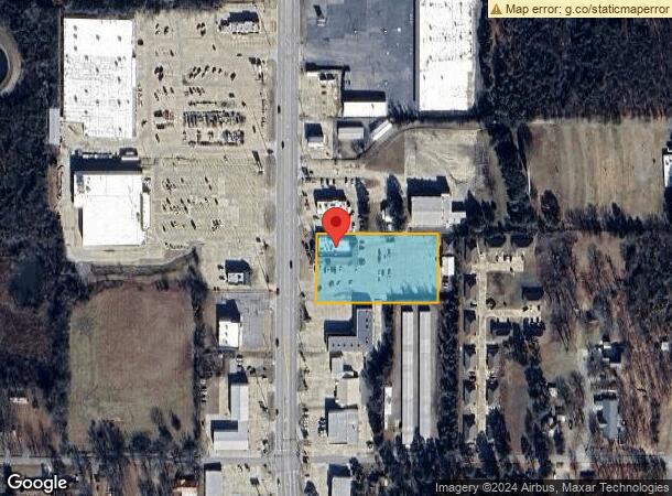  2103 N Broadway St, Poteau, OK Parcel Map