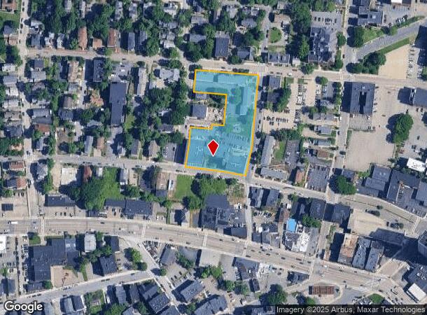  86 Austin St, Worcester, MA Parcel Map