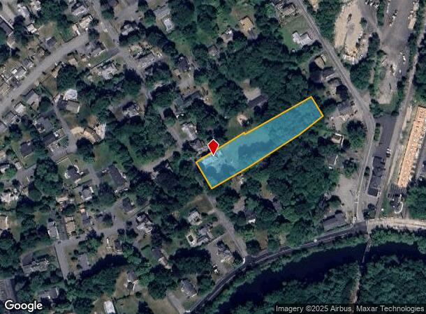  17 Ashland St, Taunton, MA Parcel Map