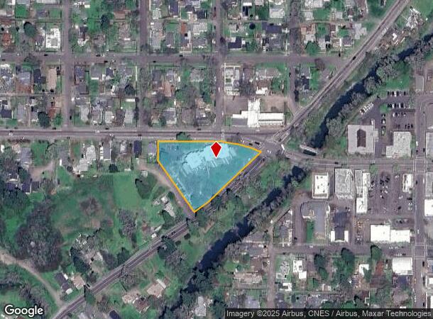 925 W Main St, Cottage Grove, OR Parcel Map