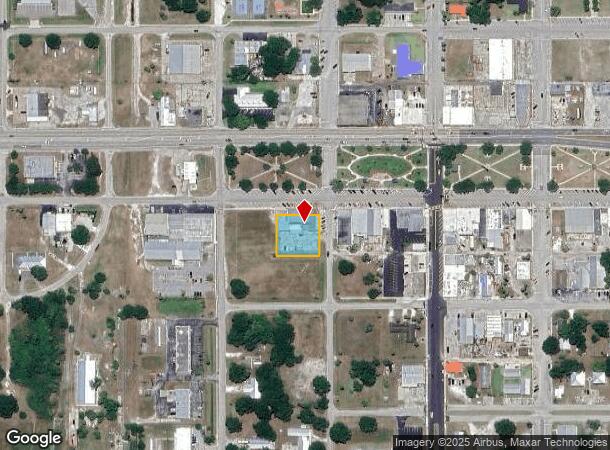  601 Sw Park St, Okeechobee, FL Parcel Map
