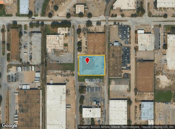 808 110Th St, Arlington, TX Parcel Map