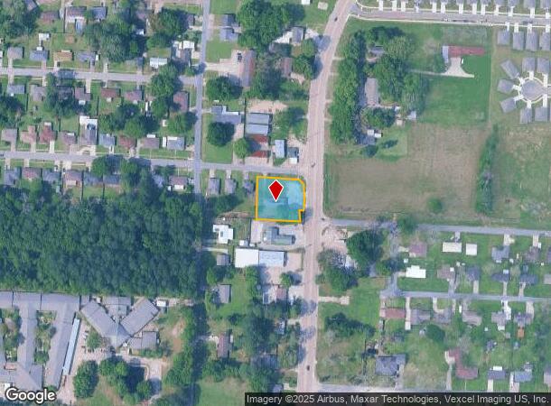 3911 Moss St, Lafayette, LA Parcel Map