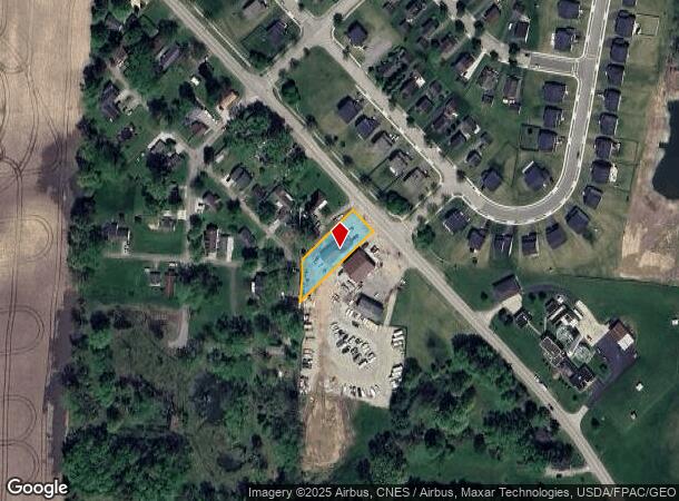 322 S High St, Hebron, OH Parcel Map