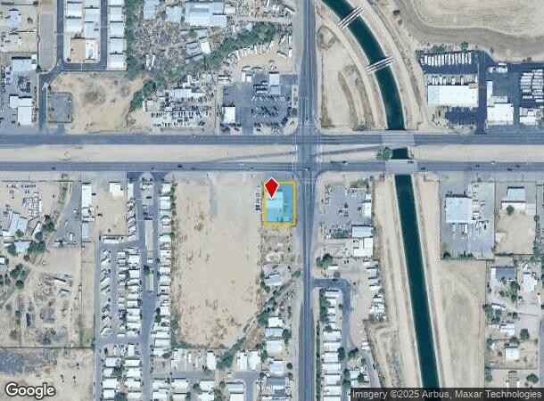 9949 E Apache Trl, Mesa, AZ Parcel Map