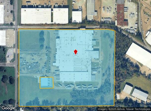 750 Boling St, Jackson, MS Parcel Map