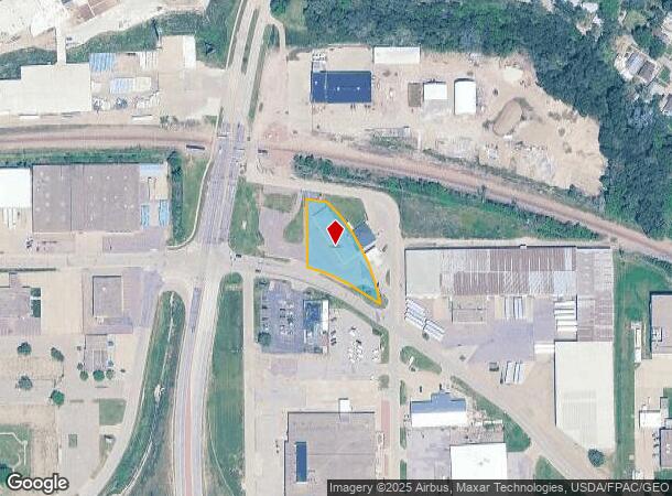  1211 Tri View Ave, Sioux City, IA Parcel Map