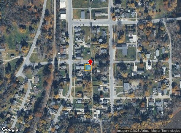  9 E East St, Brooklyn, IN Parcel Map