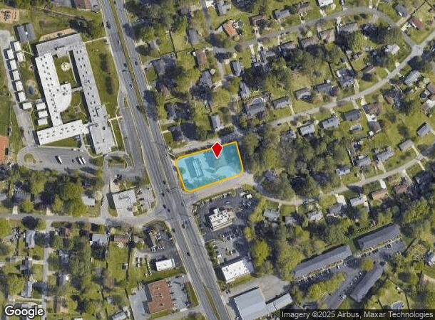  1041 Battlefield Blvd N, Chesapeake, VA Parcel Map
