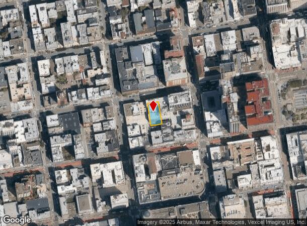 555 Post St, San Francisco, CA Parcel Map