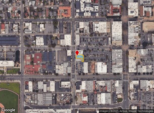118 N Malden Ave, Fullerton, CA Parcel Map