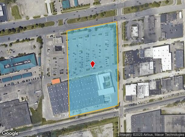  25451 Michigan Ave, Dearborn Heights, MI Parcel Map