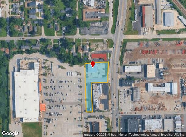 12000 S Cicero Ave, Alsip, IL Parcel Map