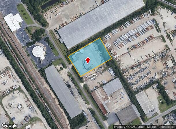 2600 Seaboard Coastline Dr, Savannah, GA Parcel Map