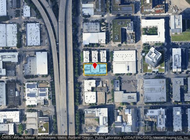 1455 Nw Overton St, Portland, OR Parcel Map