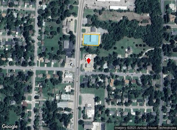 2106 N Center St, Bonham, TX Parcel Map