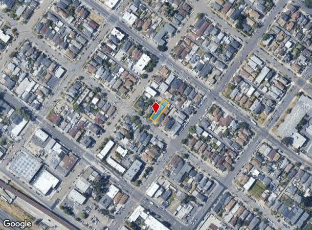2018 E 15Th St, Oakland, CA Parcel Map