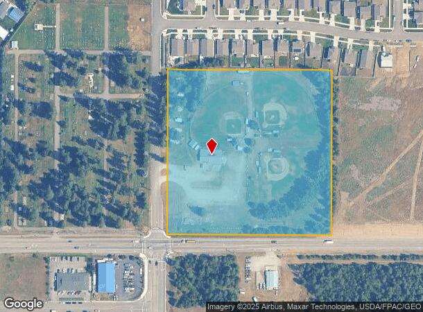 16114 N Meyer Rd, Rathdrum, ID Parcel Map