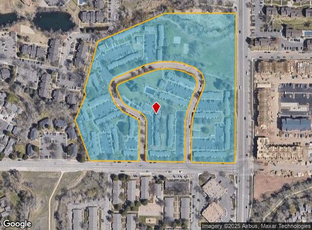 1742 Heritage Cir, Fort Collins, CO Parcel Map