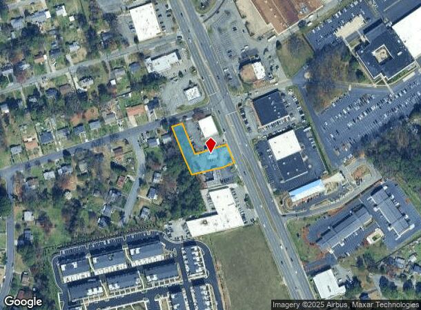  7431 W Broad St, Henrico, VA Parcel Map