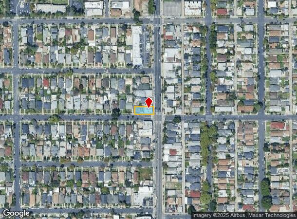  2825 S Western Ave, Los Angeles, CA Parcel Map