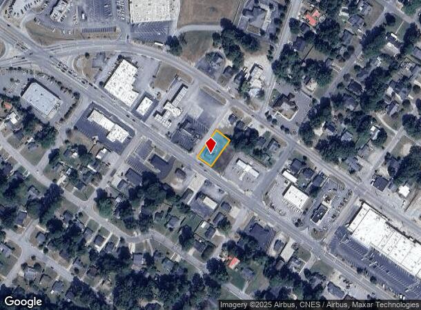 1208 W Cumberland St, Dunn, NC Parcel Map