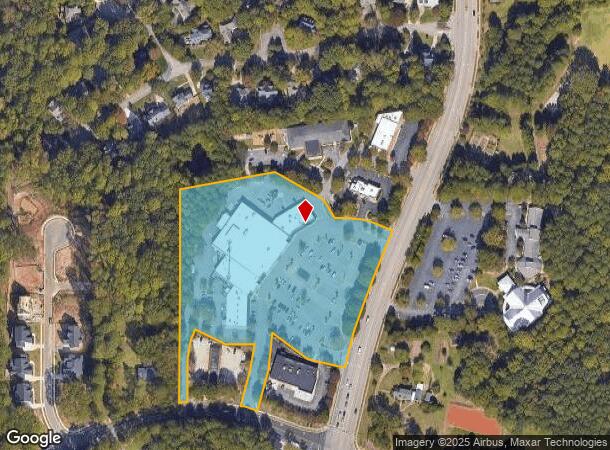 2970 Kildaire Farm Rd, Cary, NC Parcel Map