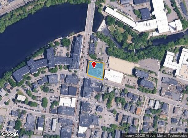  240 Moody St, Waltham, MA Parcel Map