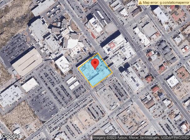  1801 N Oregon St, El Paso, TX Parcel Map