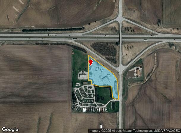  1957 Garfield Ave, West Liberty, IA Parcel Map