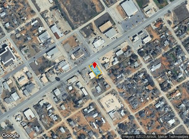 1004 Oak St, Jourdanton, TX Parcel Map