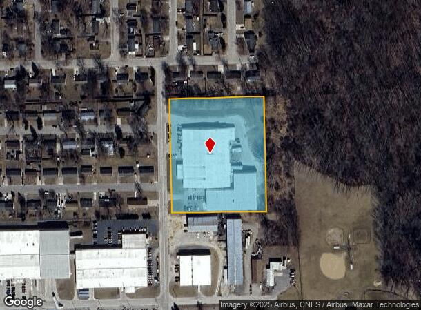 602 Leiter Dr, Warsaw, IN Parcel Map