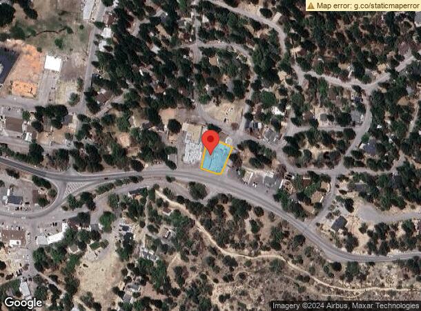  32124 Hilltop Dr, Running Springs, CA Parcel Map