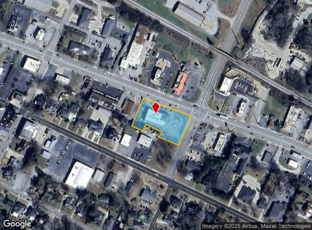 232 Elbert St, Elberton, GA Parcel Map