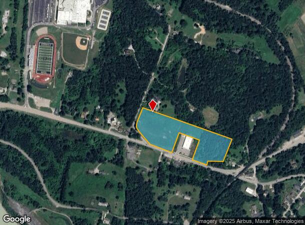 Dry Run Rd, Monongahela, PA Parcel Map