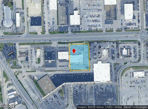 407 W Coliseum Blvd, Fort Wayne, IN Parcel Map