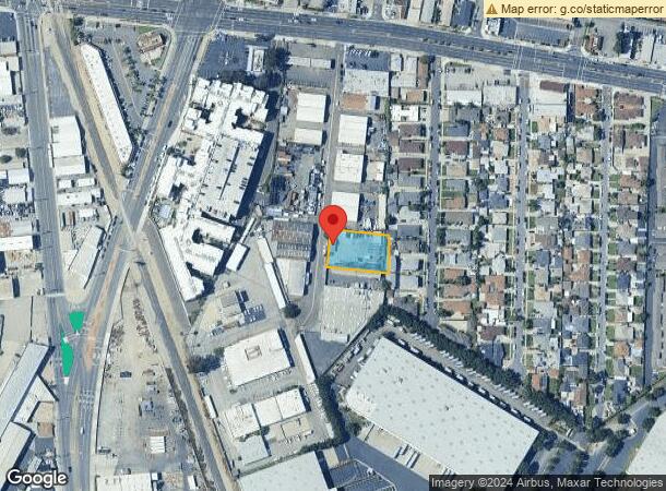  10986 Vulcan St, South Gate, CA Parcel Map