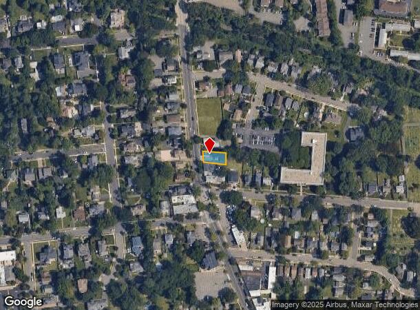 216 Main St, Metuchen, NJ Parcel Map