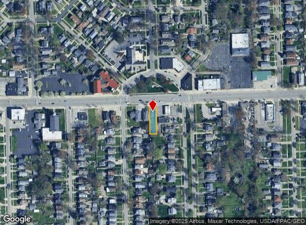  1317 W Sylvania Ave, Toledo, OH Parcel Map