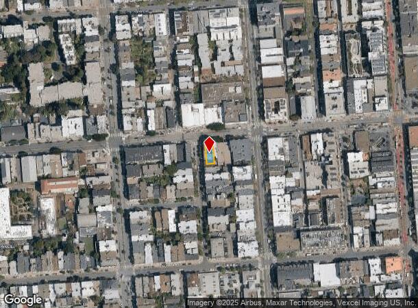  3133 16Th St, San Francisco, CA Parcel Map
