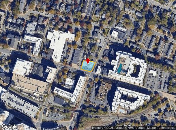 1001 W Main St, Charlottesville, VA Parcel Map